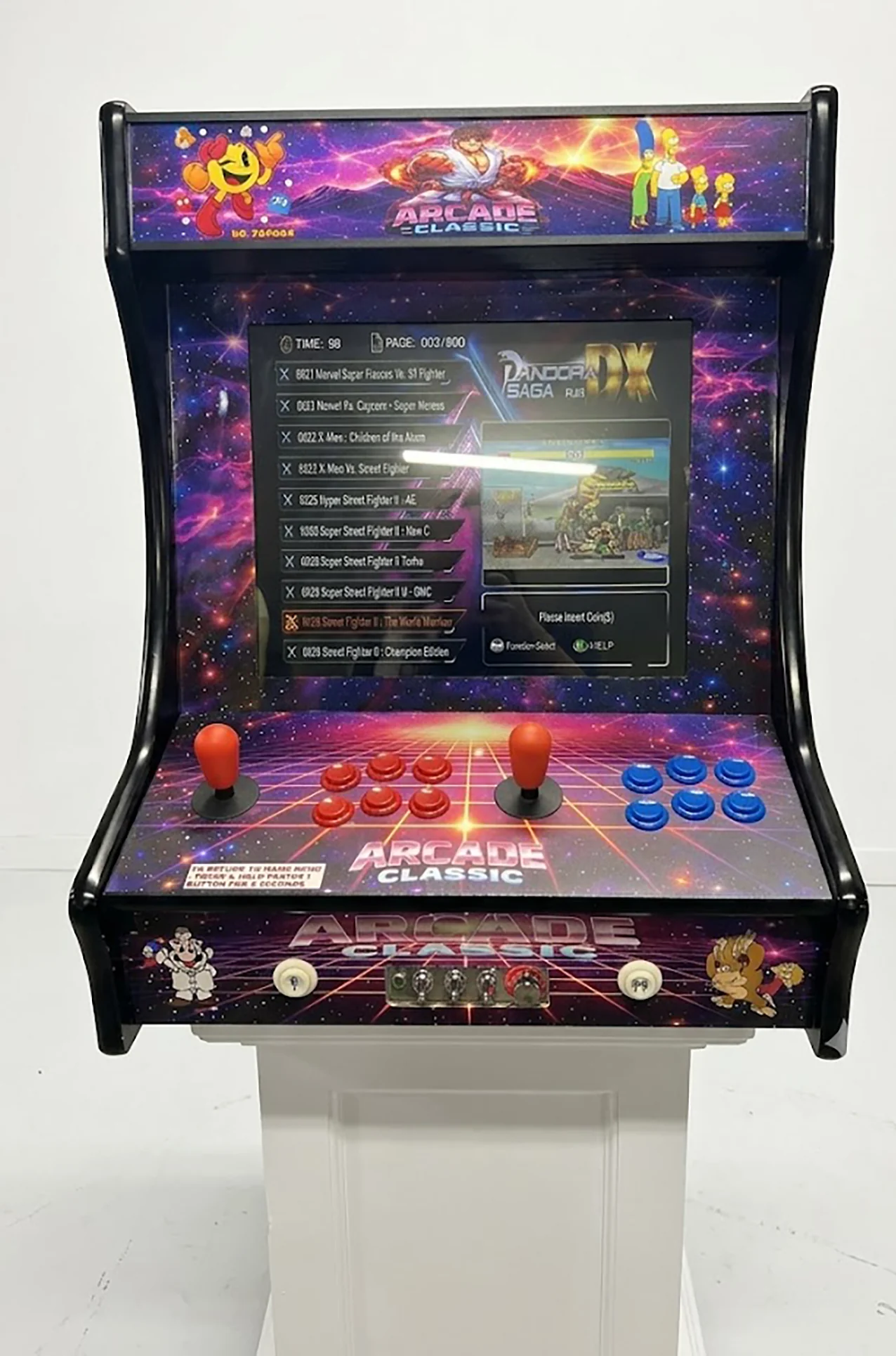 Heavy Duty Bar Top Coin Operated with 5000 Games